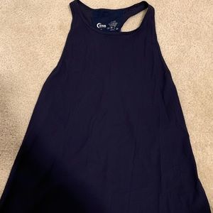 Zyia Navy Double Racer Tank